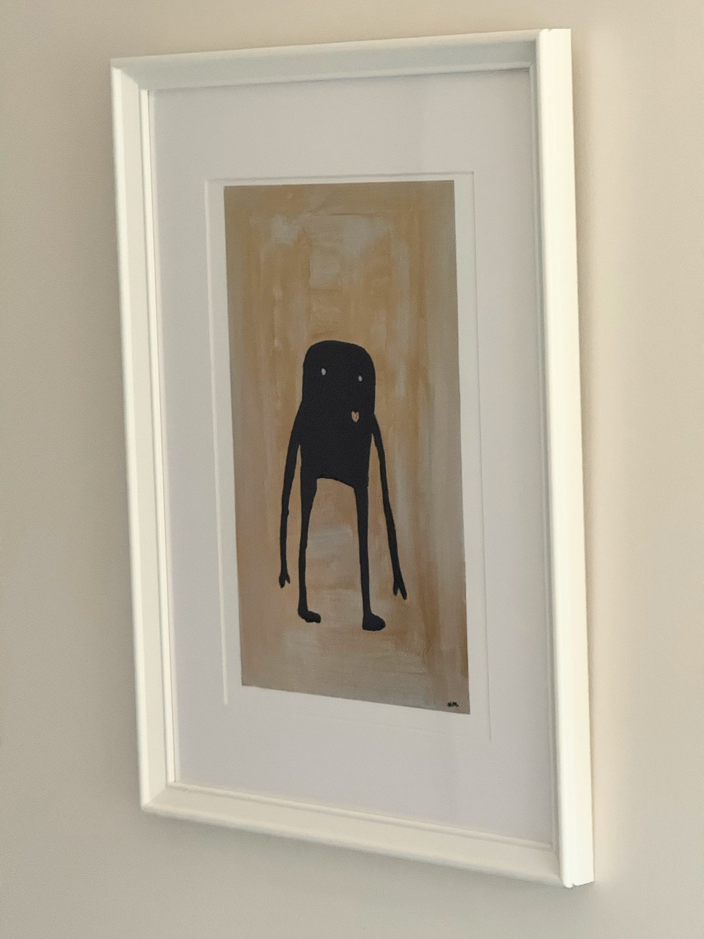 Always Awkward in Photos (framed print)